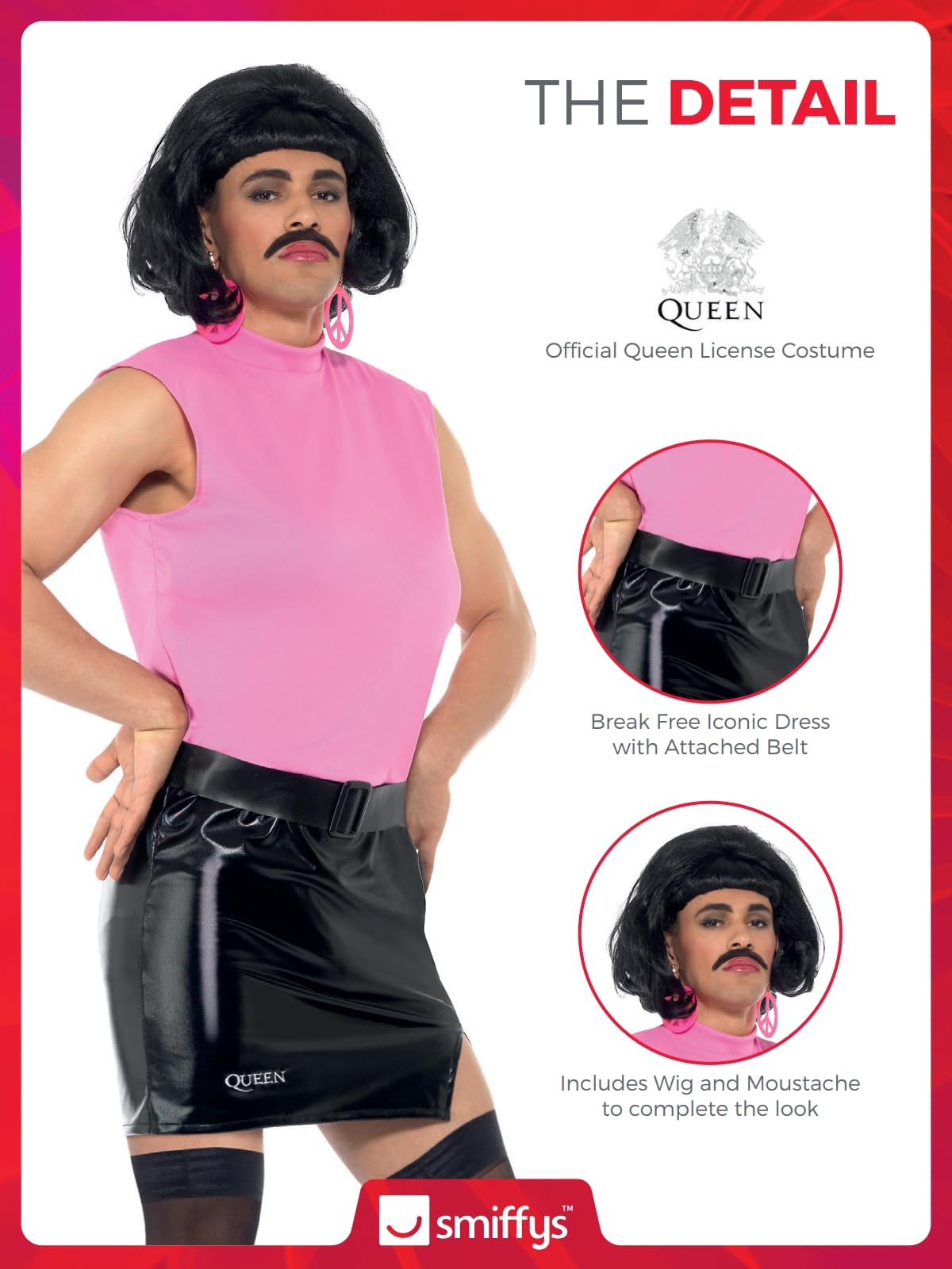 Smiffys Queen Break Free Housewife Costume - Medium 11