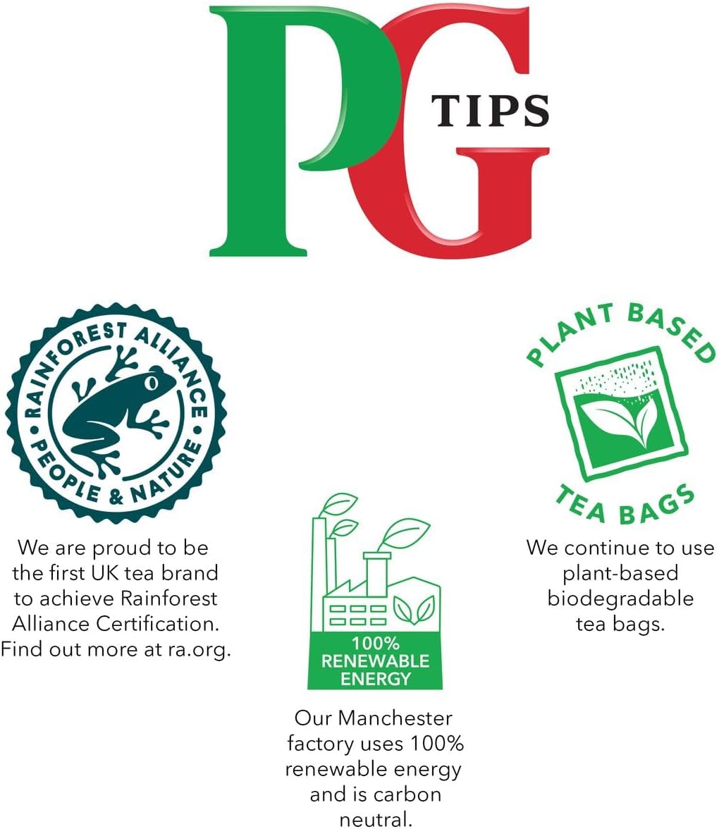 PG Tips - Original 80 Tea Bags 232g 3