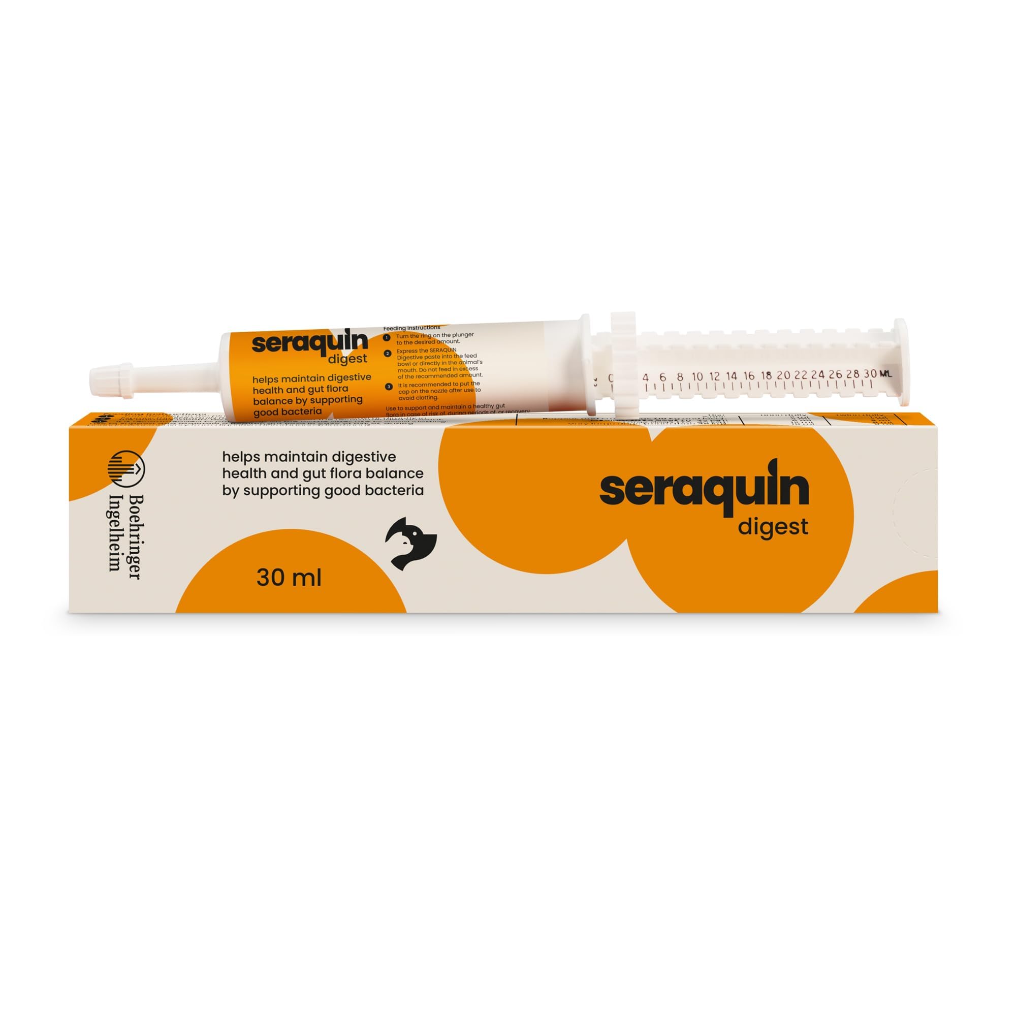 Seraquin Digest - Diarrhoea Support Paste for Dogs | 30 ml 1