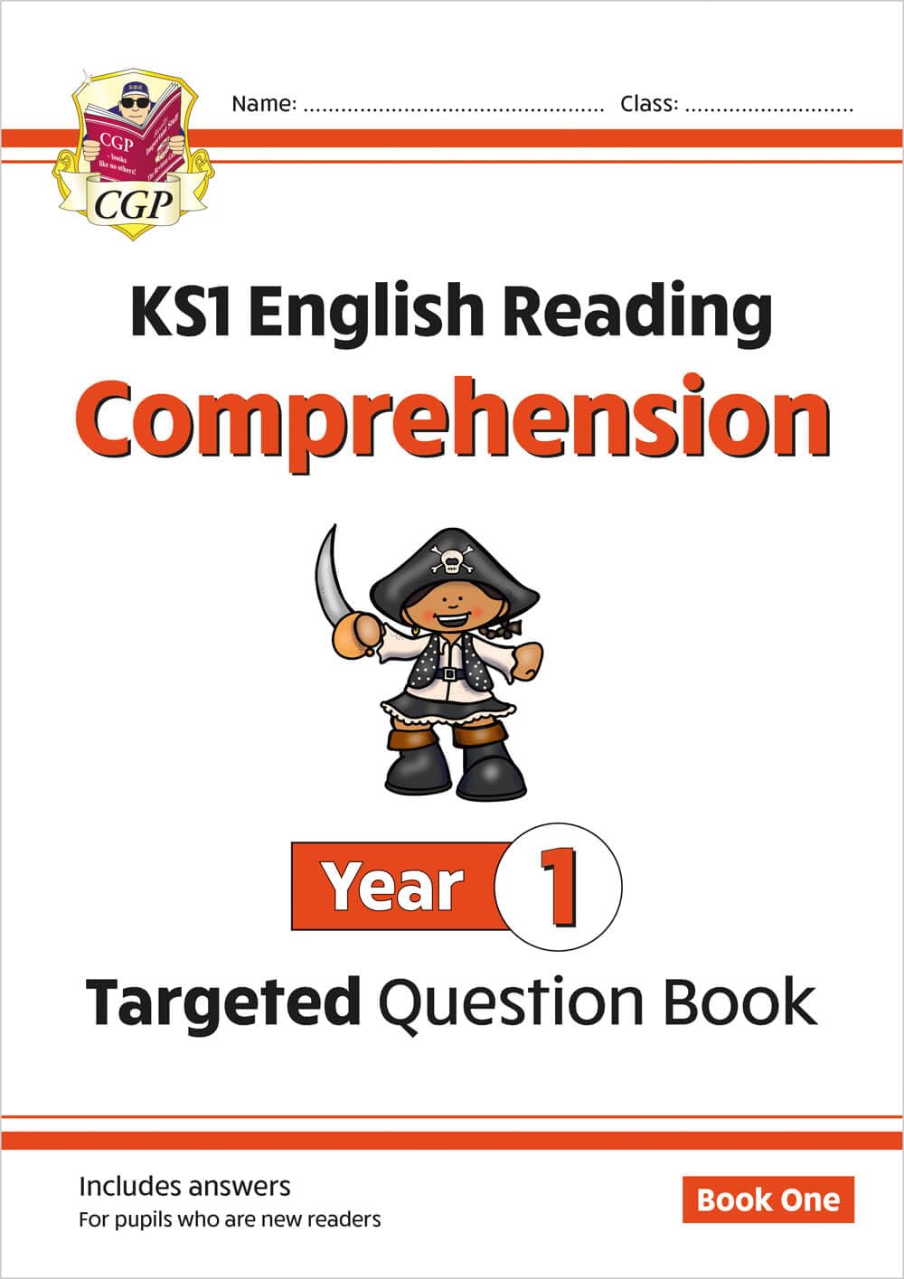 CGP KS1 English Targeted Question Book: Year 1 Comprehension - Book 1 | Paperback | Ages 4-6