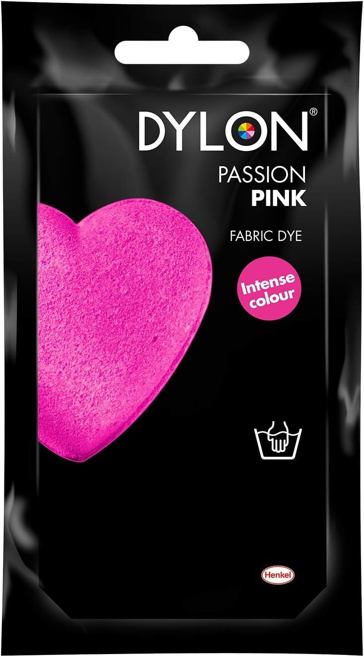 DYLON - Passion Pink Fabric Dye Sachet (50g)
