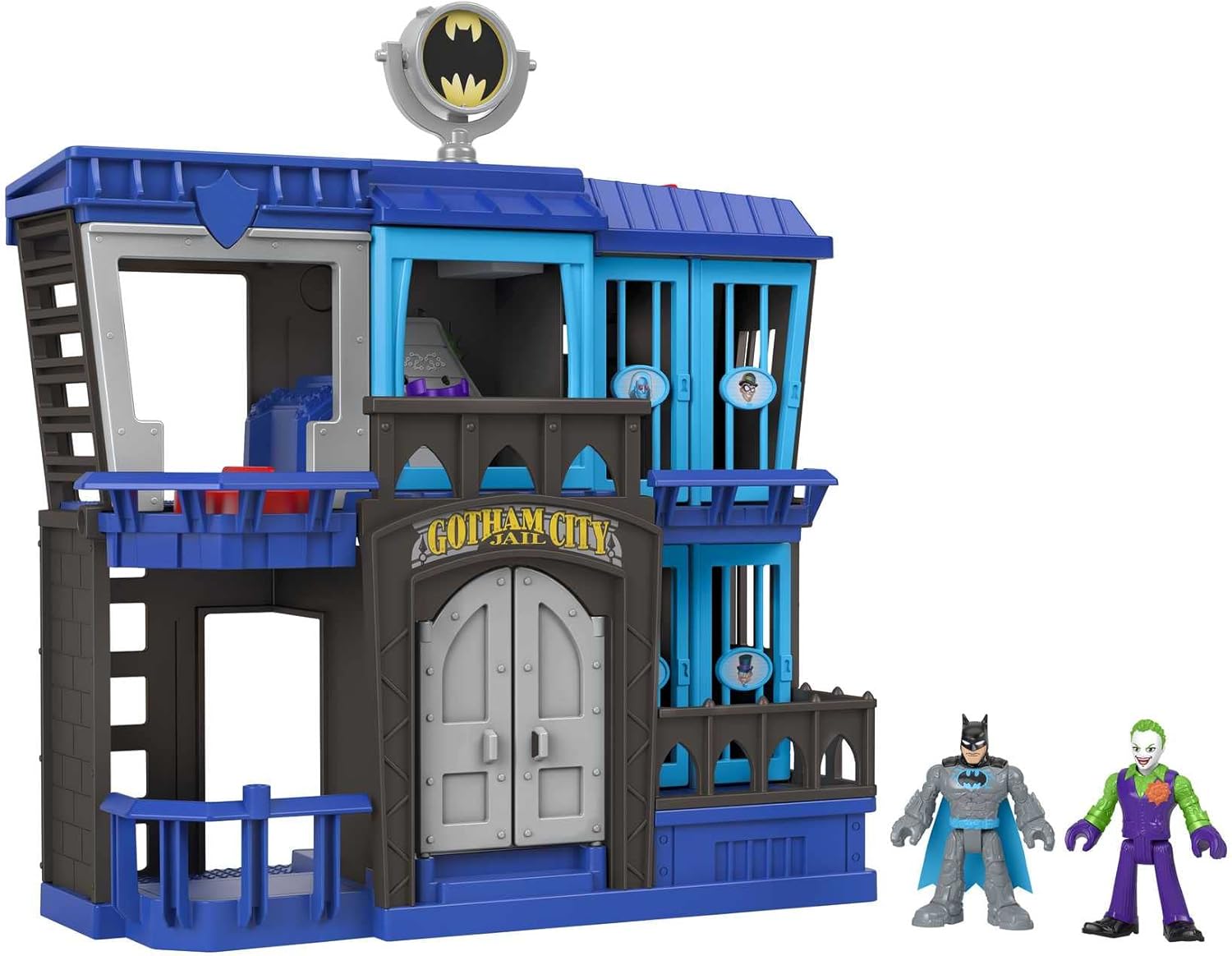 Fisher-Price Imaginext DC Super Friends Gotham City Jail Recharged - Action Playset for Ages 3-8 3