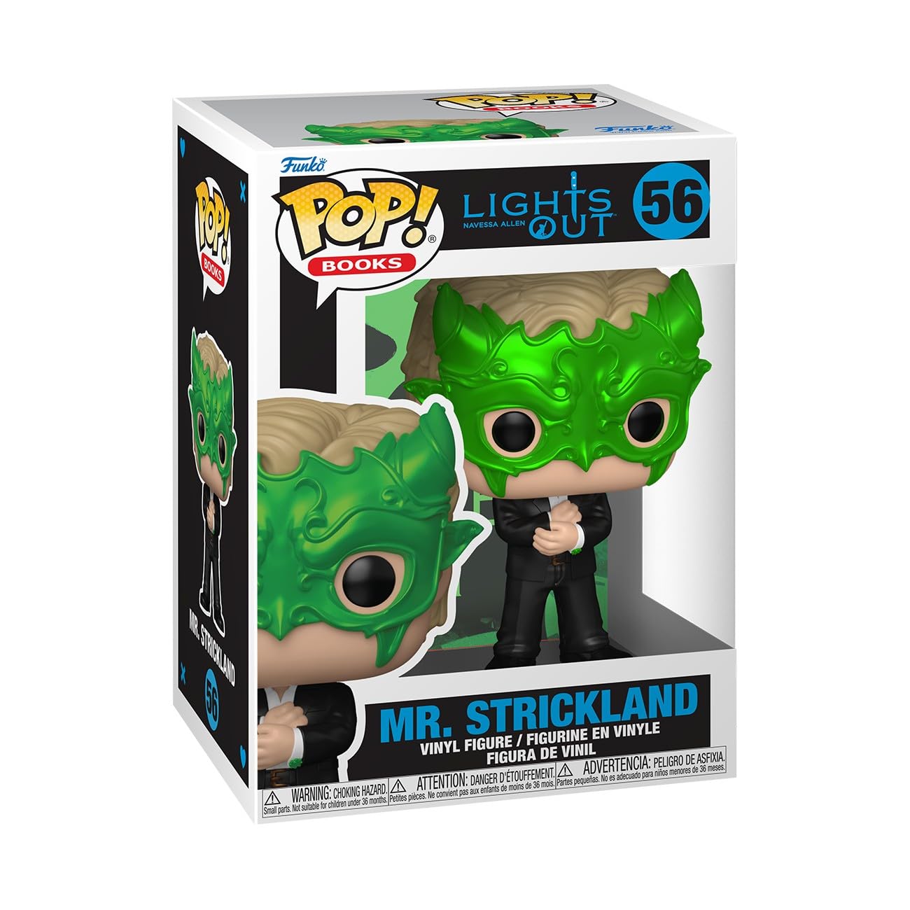 Funko Pop! Books: Into the Darkness - Mr. Strickland Vinyl Figure | 3.75 Inch Collectible
