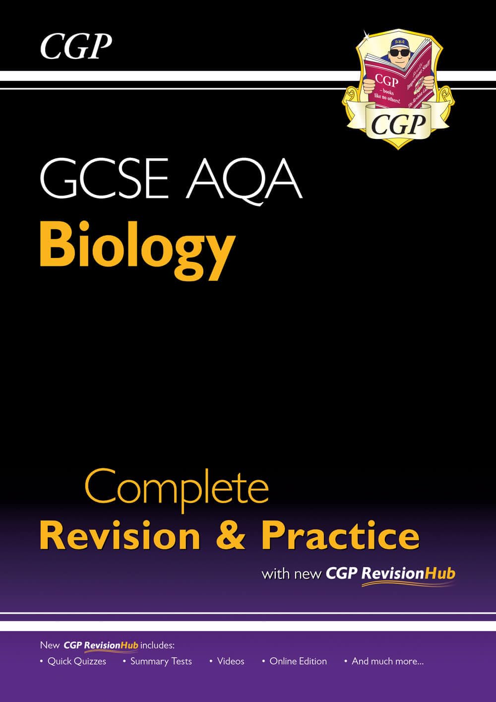 CGP GCSE Biology AQA Complete Revision & Practice Book | Includes Online Ed, Videos & Quizzes | Paperback 1
