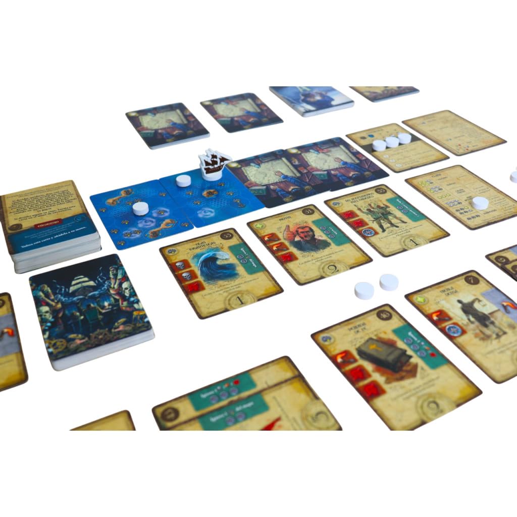 Ludonova Adamastor Board Game | Ages 14+ | Solo Play | ~30 Min Duration