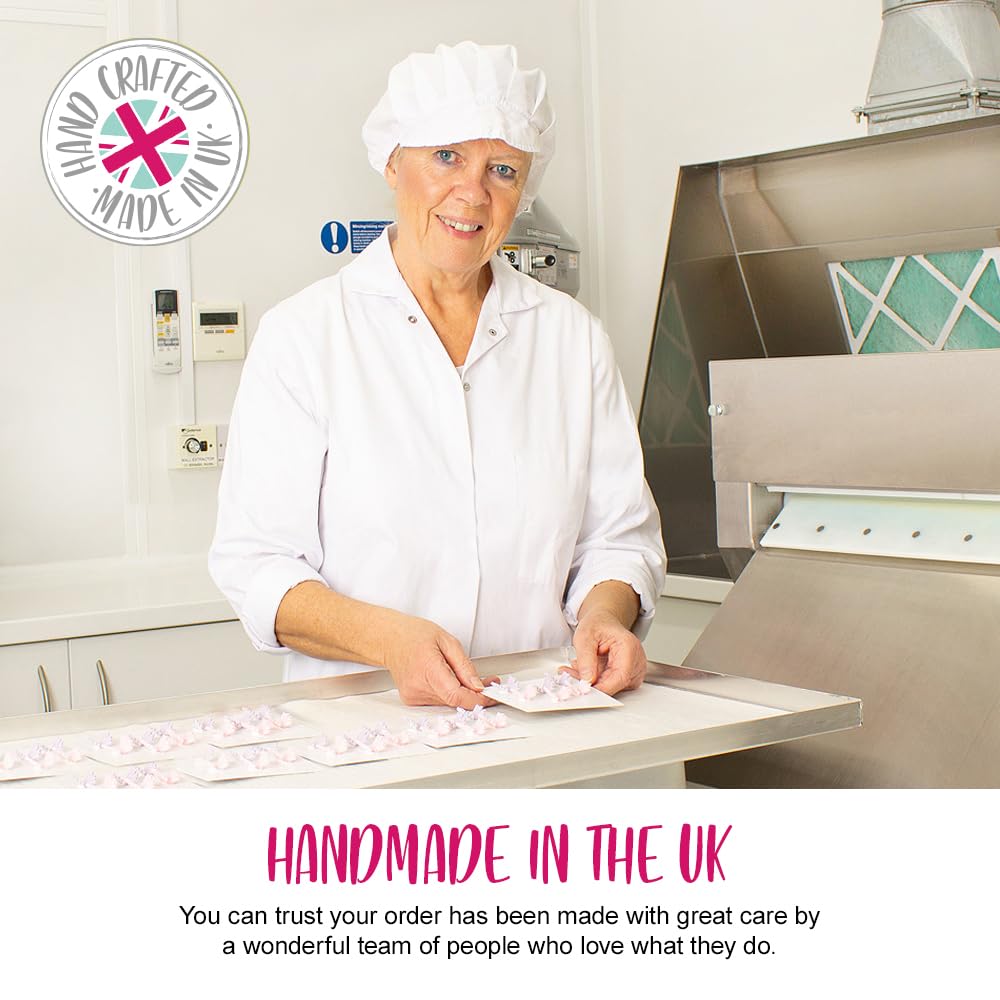 Anniversary House - Halloween Spooky Ghost Edible Sugarcraft Cake Toppers Pack of 6 6