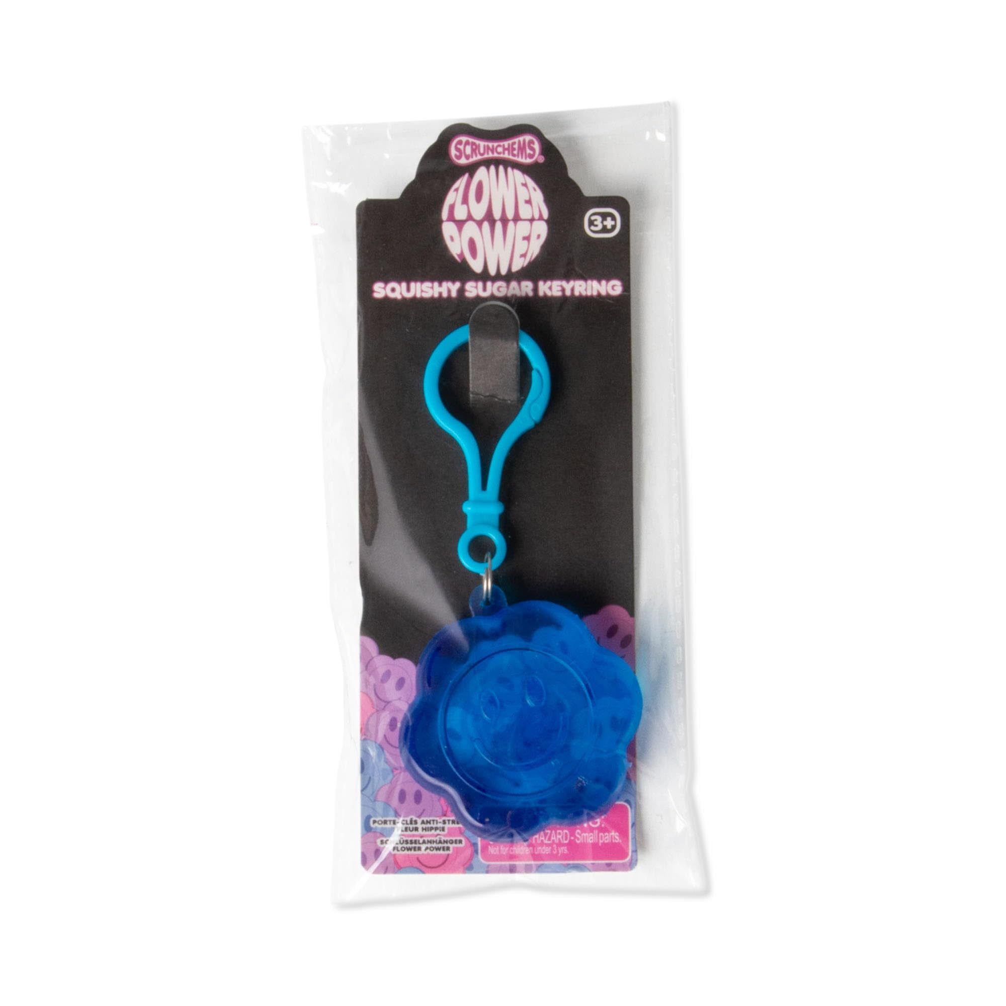Tobar SCRUNCHEMS FLOWER POWER SUGAR KEYCHAIN Stress Toy 6
