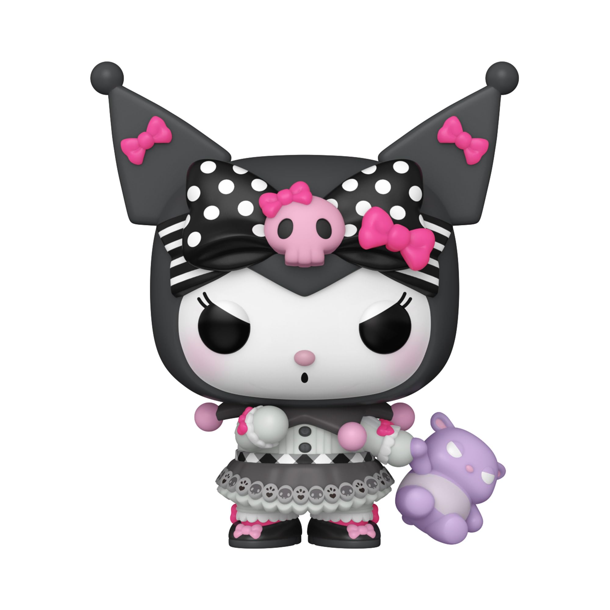 Funko Pop! Sanrio: Kuromi (H/W 25 Collection) - Vinyl Figure | 3.75 Inches | Grey and Pink