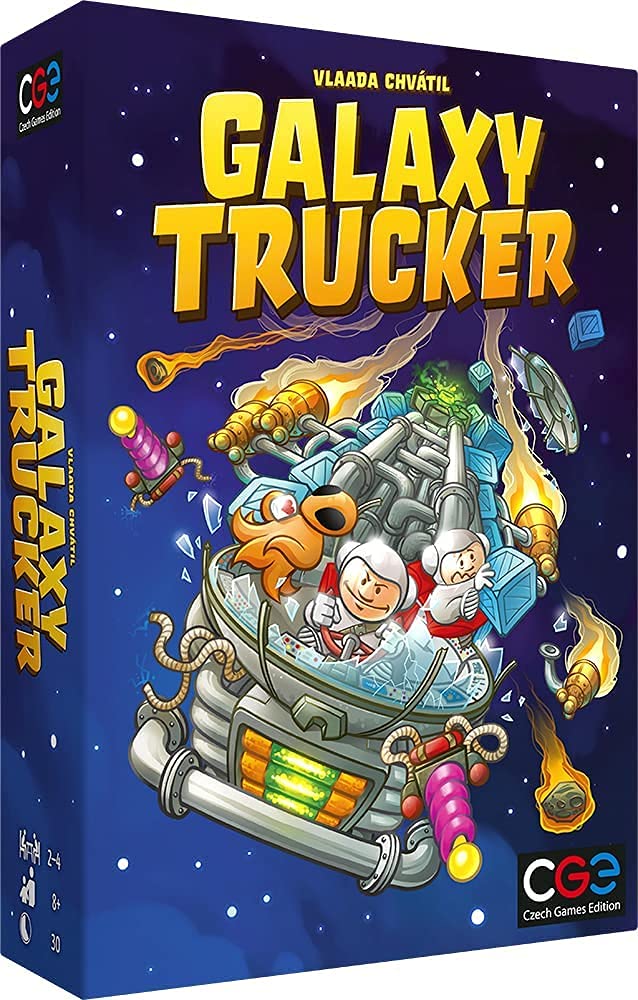 Czech Games Edition Galaxy Trucker Relaunched Board Game