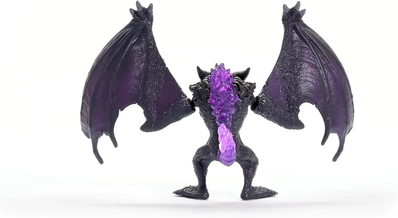 Schleich Eldrador Creatures Shadow Stone Monster - 9" Movable Action Figure with Crystal Set for Ages 7+ 6