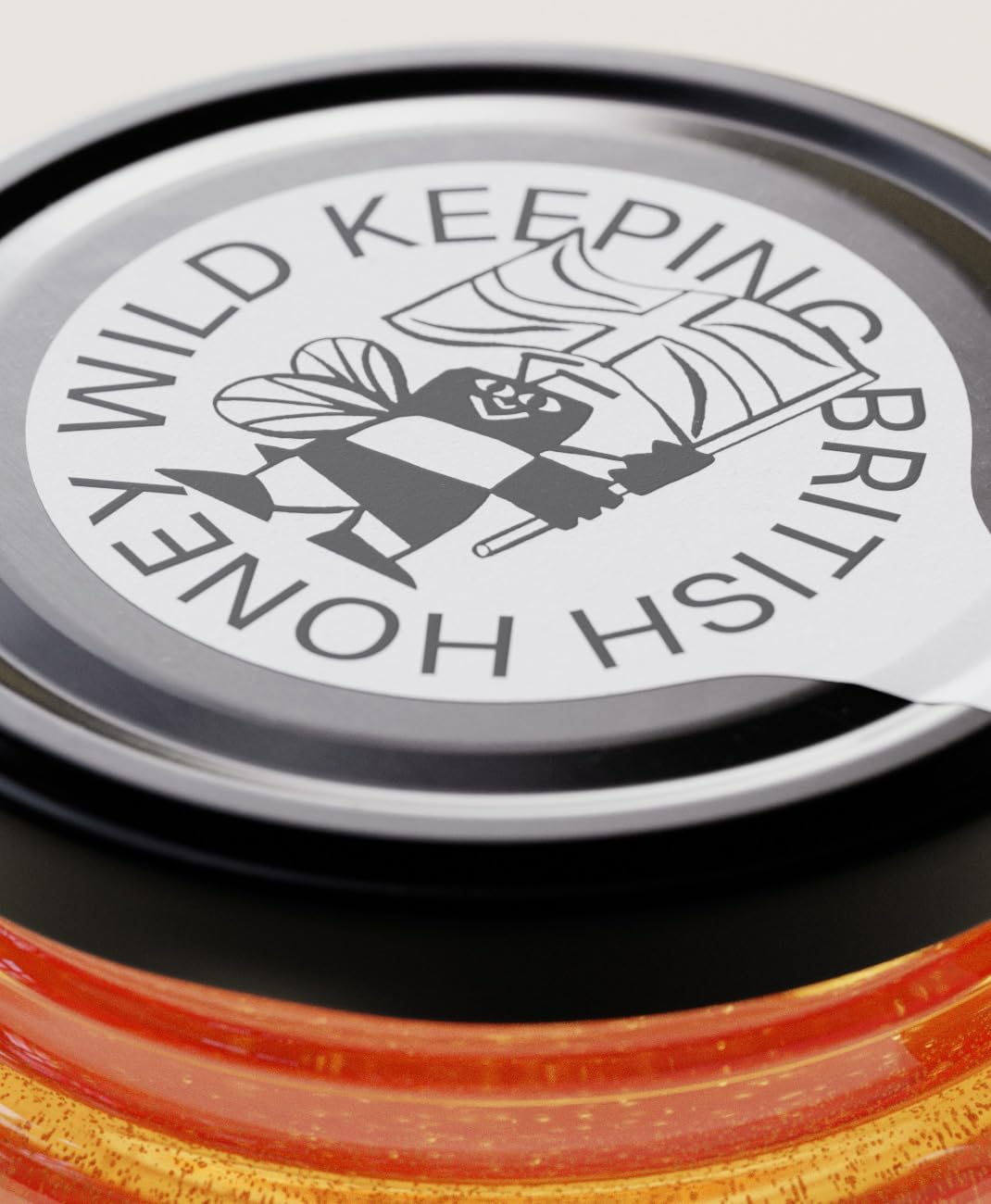 Britischer Sommerhonig – reiner und natürlicher Honig aus einer einzigen Herkunft, 227 g 3