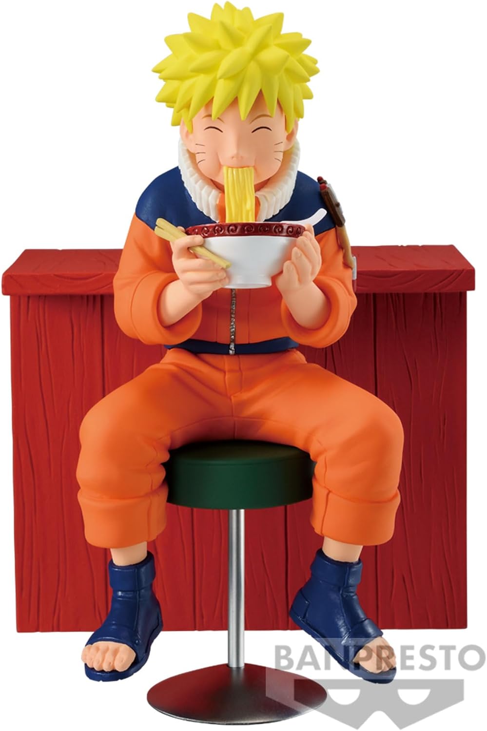 Banpresto Naruto Shippuden - Naruto Uzumaki Ichiraku Ramen Scene Statue (BPR89618)