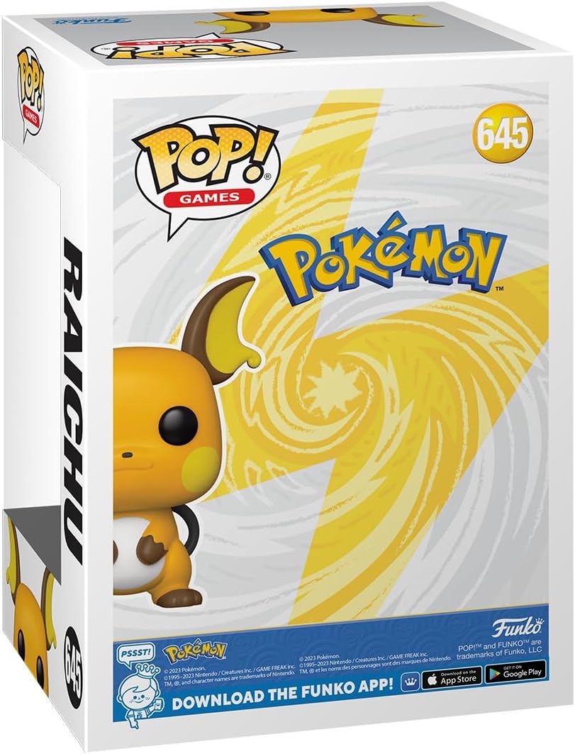 Funko POP! Games: Pokemon - Raichu - Collectable Vinyl Figure - Gift Idea - Offi