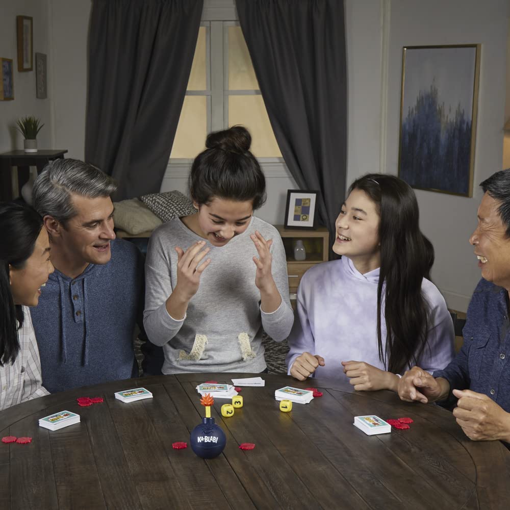 Hasbro Gaming Ka-Blab! Familienparty-Brettspiel für 2–6 Spieler, ab 10 Jahren 7
