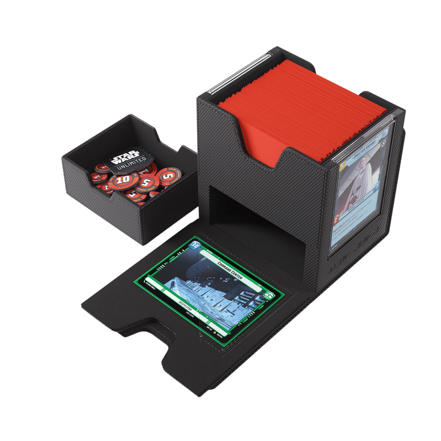 Gamegenic Star Wars: Unlimited Twin Suns Deck Pod - Black