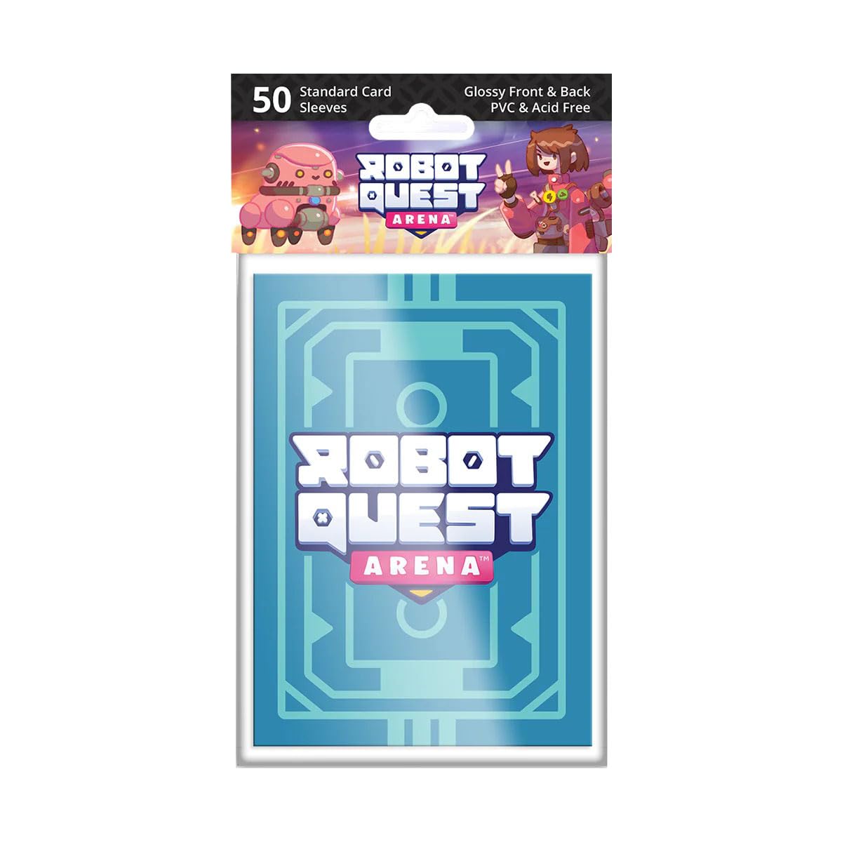 Wise Wizard Games Robot Quest Arena Card Sleeves (50 Count)