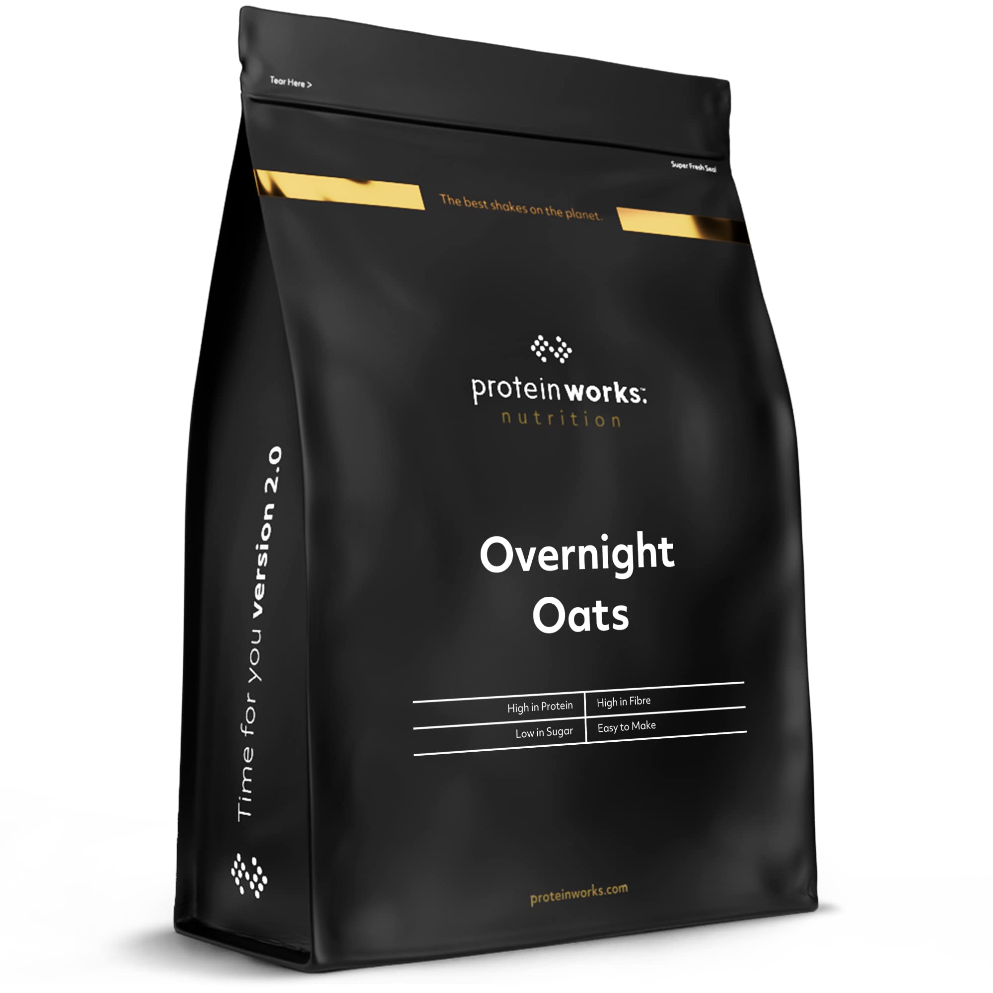 Protein Works - Dark Choc Raspberry Overnight Oats | High Protein, Low Sugar Breakfast | 500 g 4