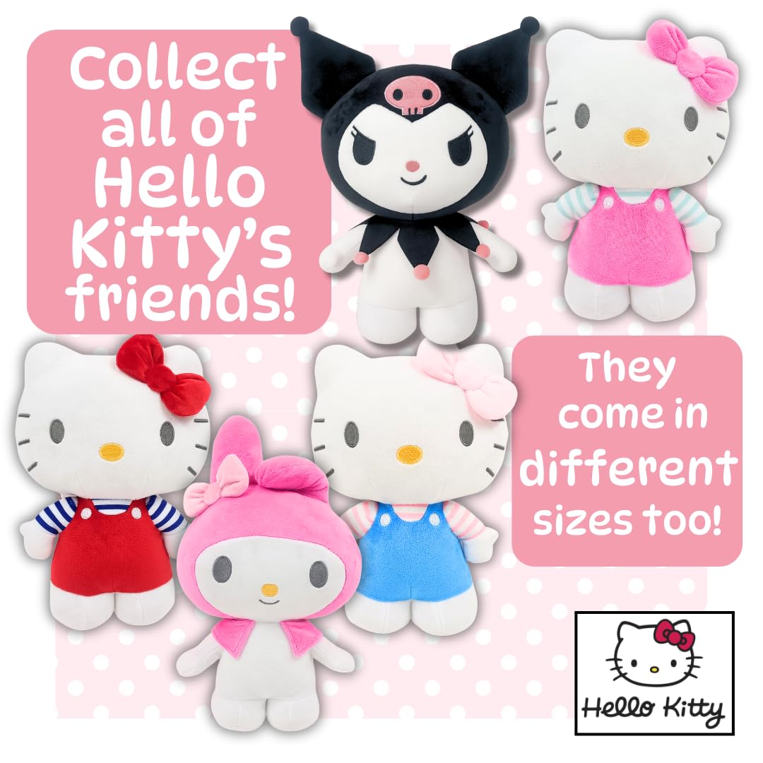 Hello Kitty Official Kuromi Plush Toy - 40 CM Large Standing Sanrio Character, Soft Cotton Stuffed Animal 3