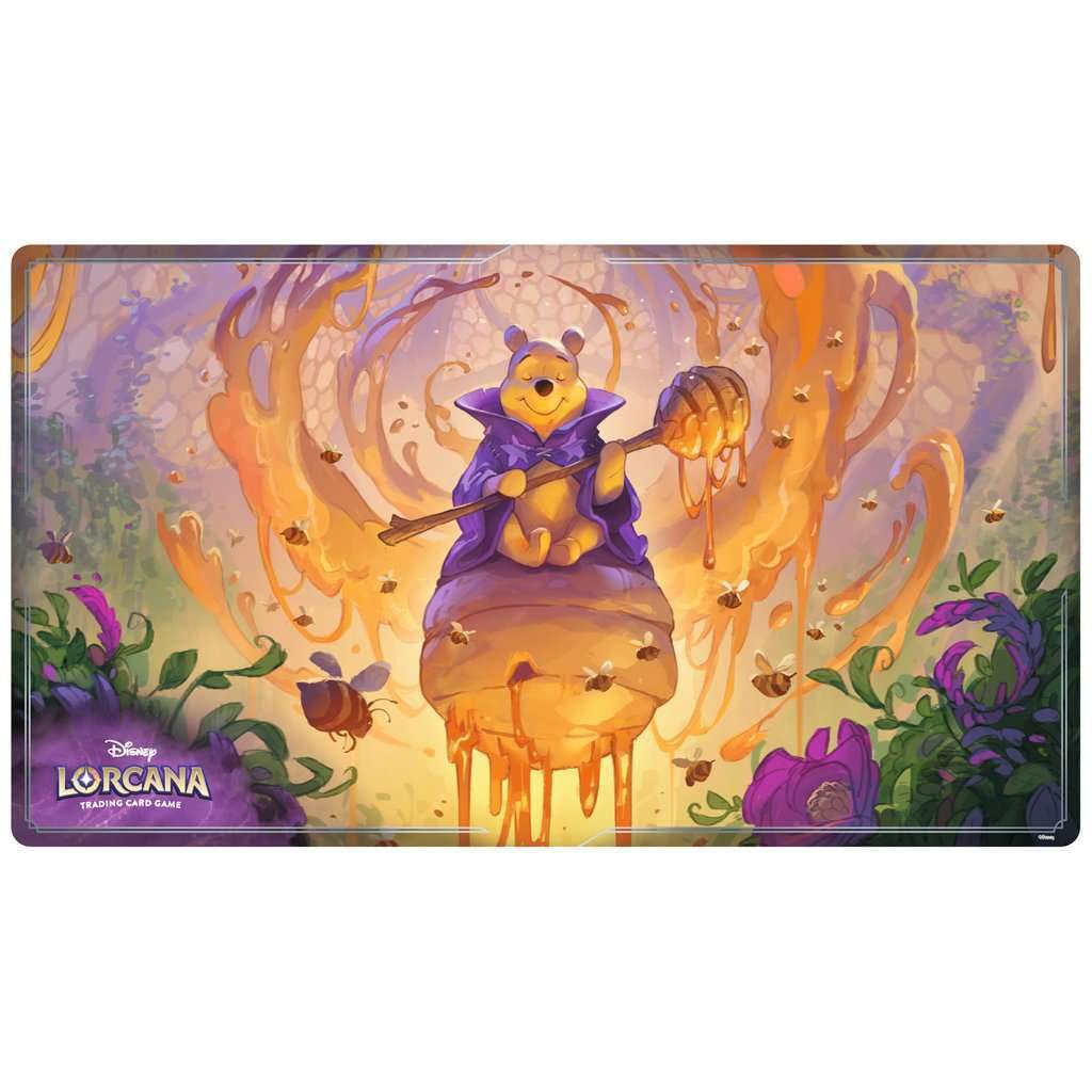 Ravensburger Disney Lorcana Play Mat - Winnie the Pooh Motif B Set 2 | 24" x 13.5" | Neoprene 3