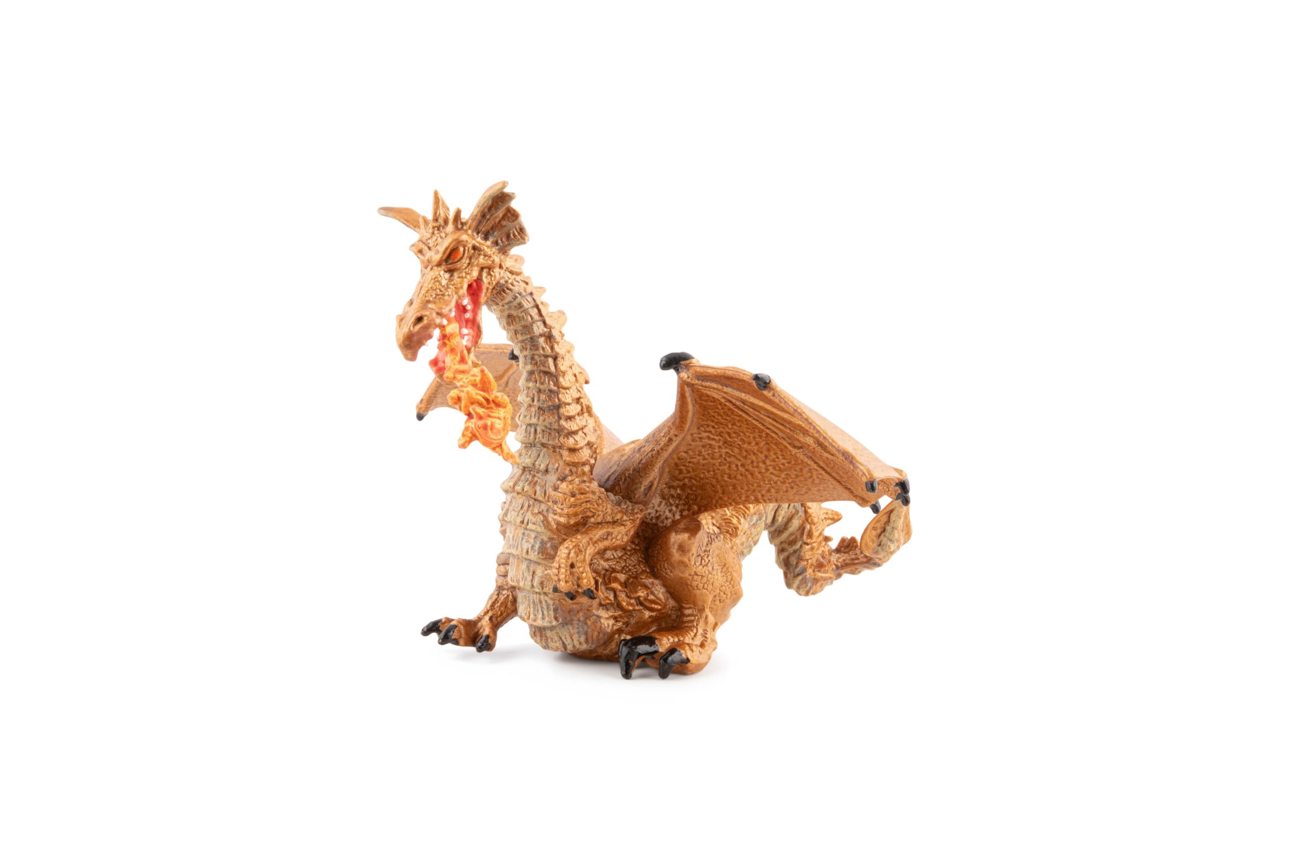 Papo 39095 Gold Dragon with Flame - Enchanted World Fantasy Figure for Kids 3+ 6
