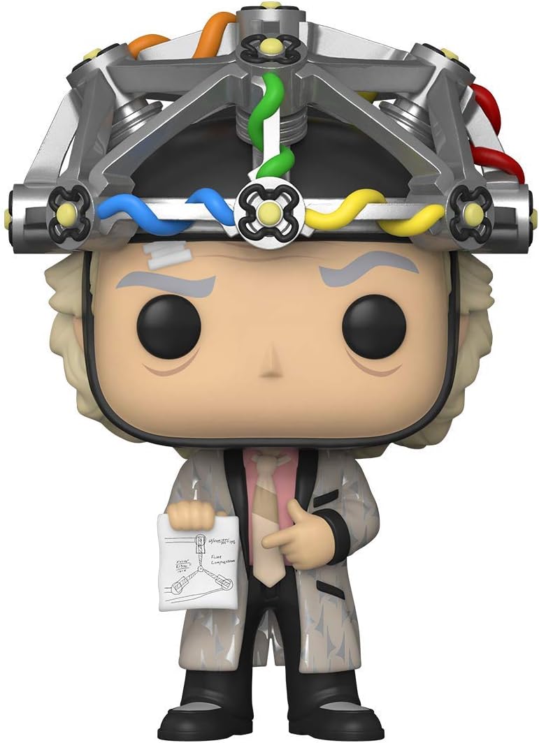 Funko Pop! Movies: Back to the Future - Doc w/Helmet Vinyl Figure (46914) 1