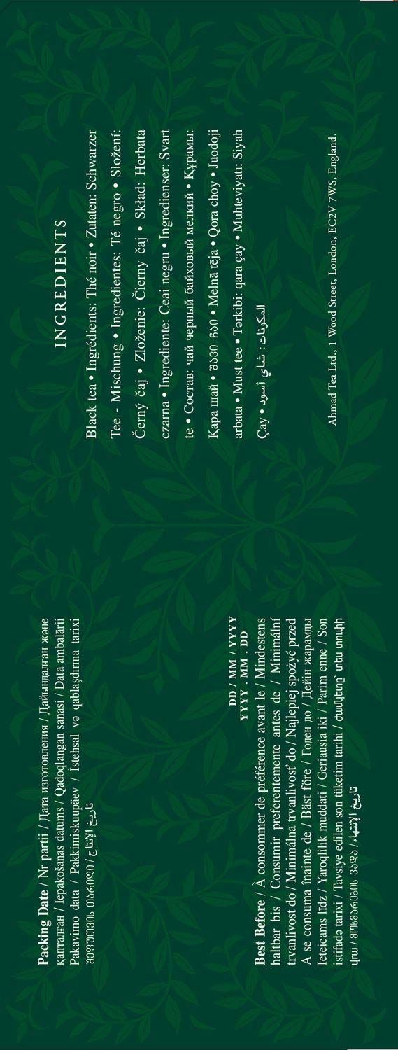 Ahmad Tea Ceylon Black Tea 100 Teabags - Single Origin from Sri Lanka 6