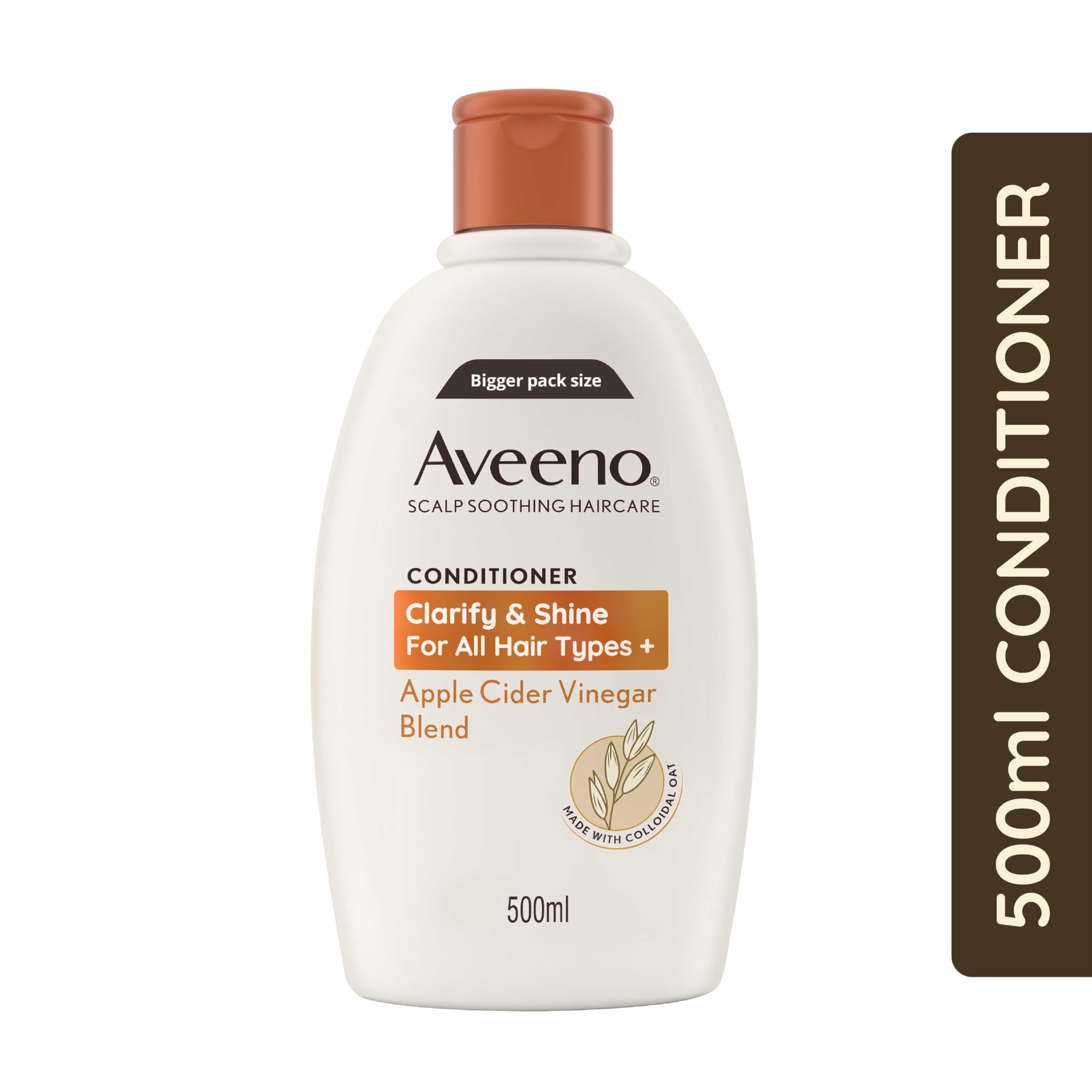 Aveeno - Apple Cider Vinegar Clarify & Shine Conditioner (500ml)
