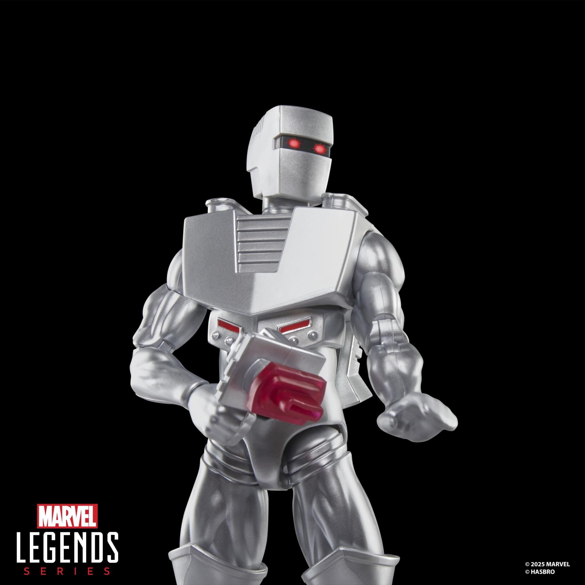 Marvel Legends Series Rom: Spaceknight Action Figure - Silver 6-Inch Collectible 6