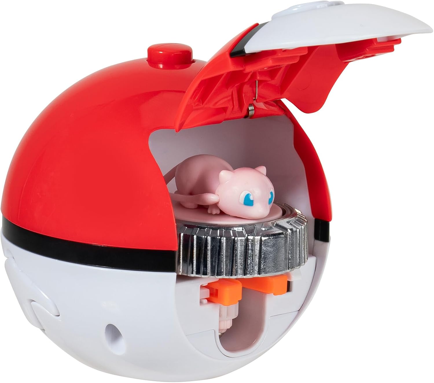 Pokémon Pikachu & Mew Battle Spinner Arena Set with Poké Ball Launchers 4