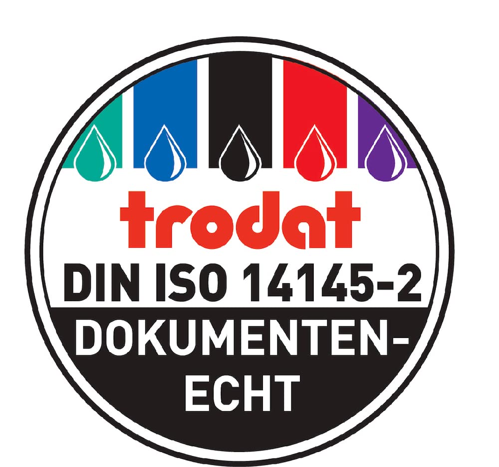 Trodat Replacement Ink Pads - 2 Pack Red/Blue for Printy 4760, 4750, 4750/L, 4755 8
