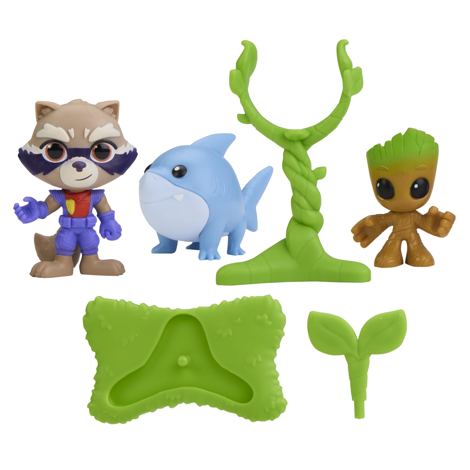 Marvel Spidey and his Amazing Friends Rescue-Webs Rocket & Groot Action Figures - Ages 3+