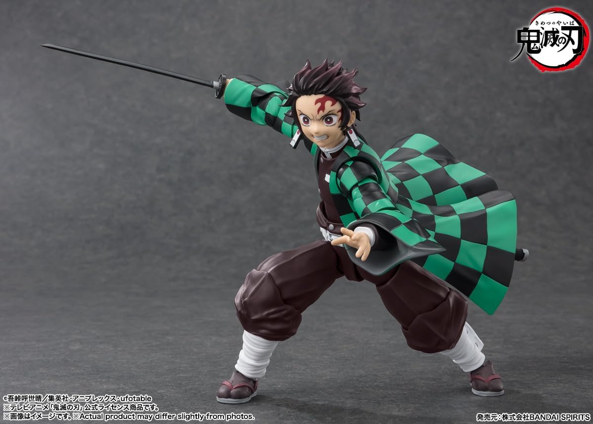 Bandai Spirits S.H. Figuarts Demon Slayer: Kimetsu no Yaiba - Tanjiro Kamado Action Figure 9