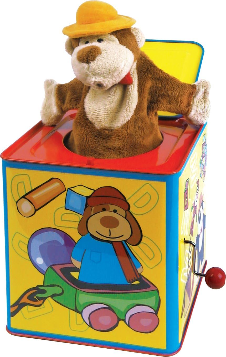 Tobar Animal Jack In A Box Sound Toy | Plays Pop Goes The Weasel | Mixed Styles