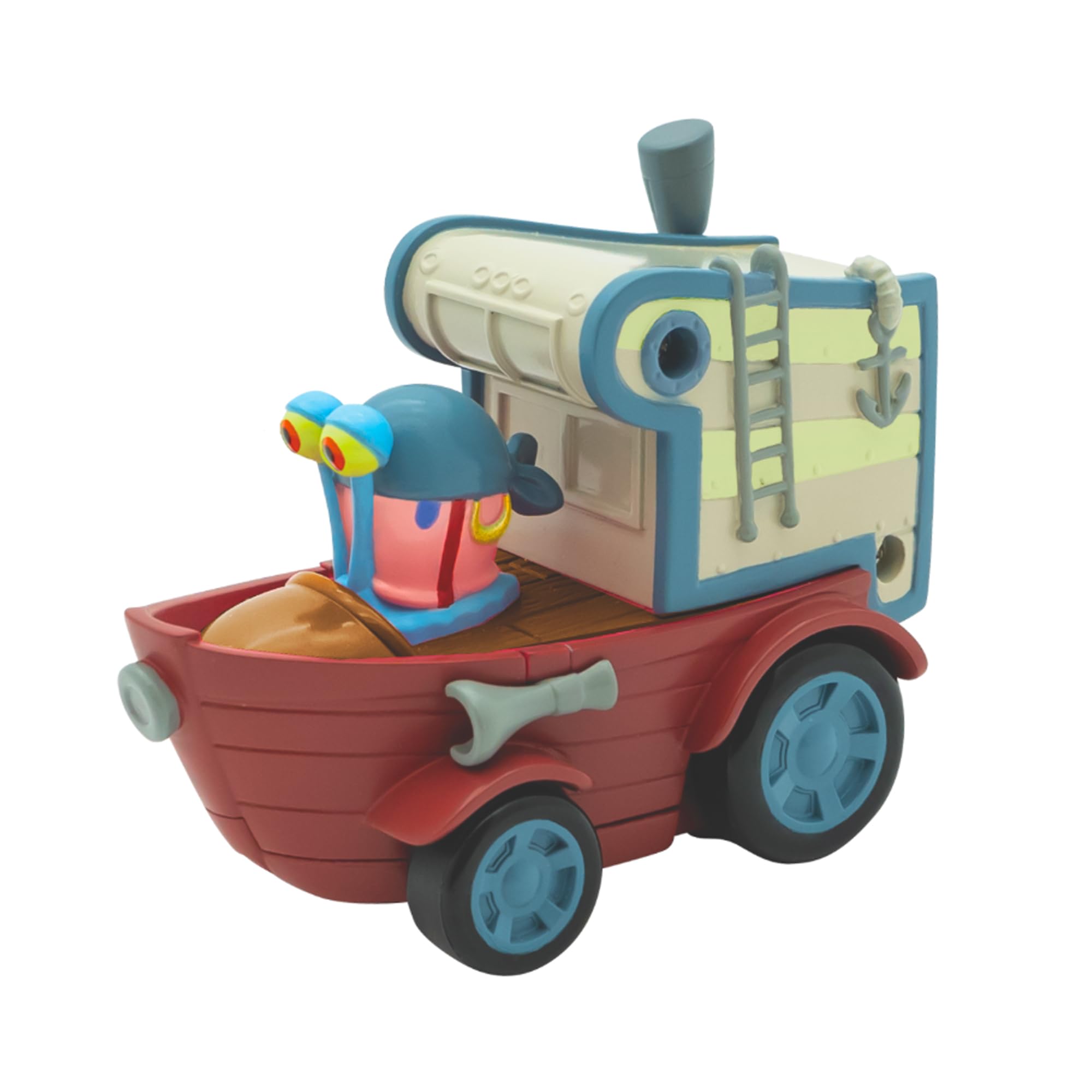 SPONGEBOB SQUAREPANTS Bikini Bottom Boaters Movie Assortment Bath Toy | Plastic | Ages 3+ 5