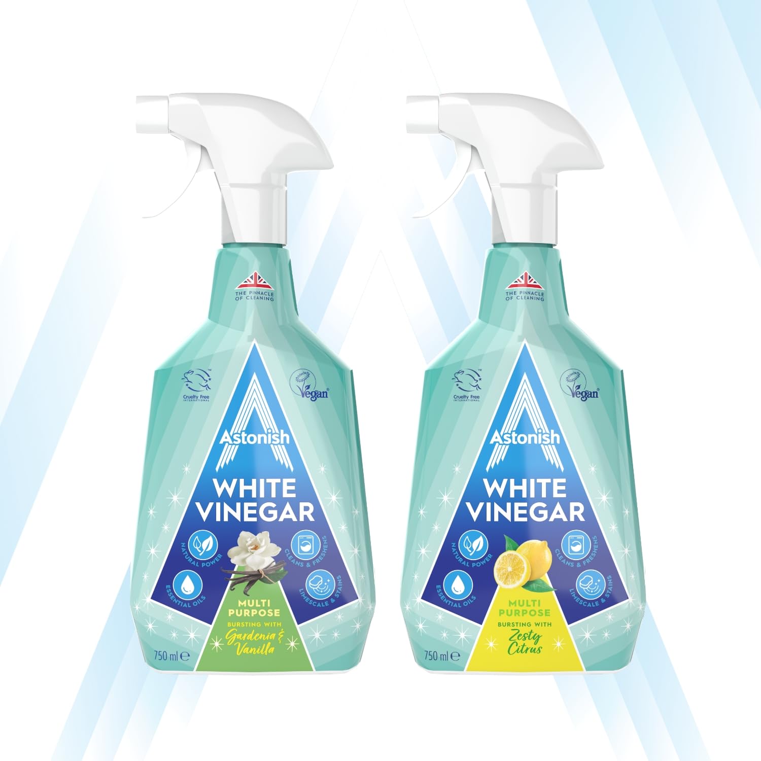 Astonish Multipurpose Cleaning Spray with White Vinegar - 750ml Lemon Scent 4