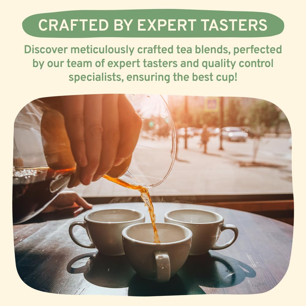 HANDPICK Tea Bags Sampler Assortment Variety Pack - 8 Flavors, 40 Tea Bags - Gift Box 7