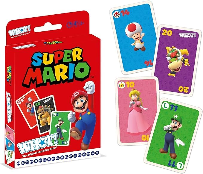 Winning Moves Super Mario WHOT! Card Game | Ages 6+ | English Edition 2