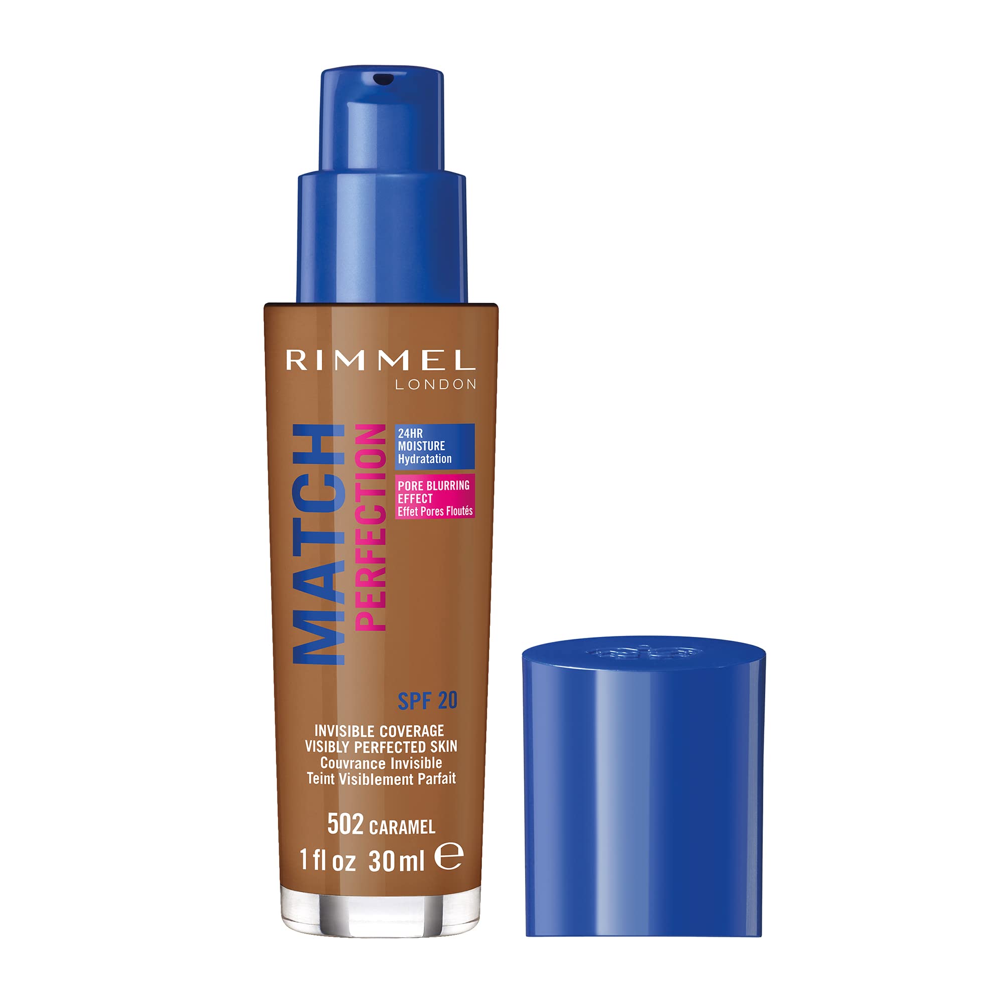 Rimmel - Match Perfection Liquid Foundation (117g) - Shade 502 Caramel