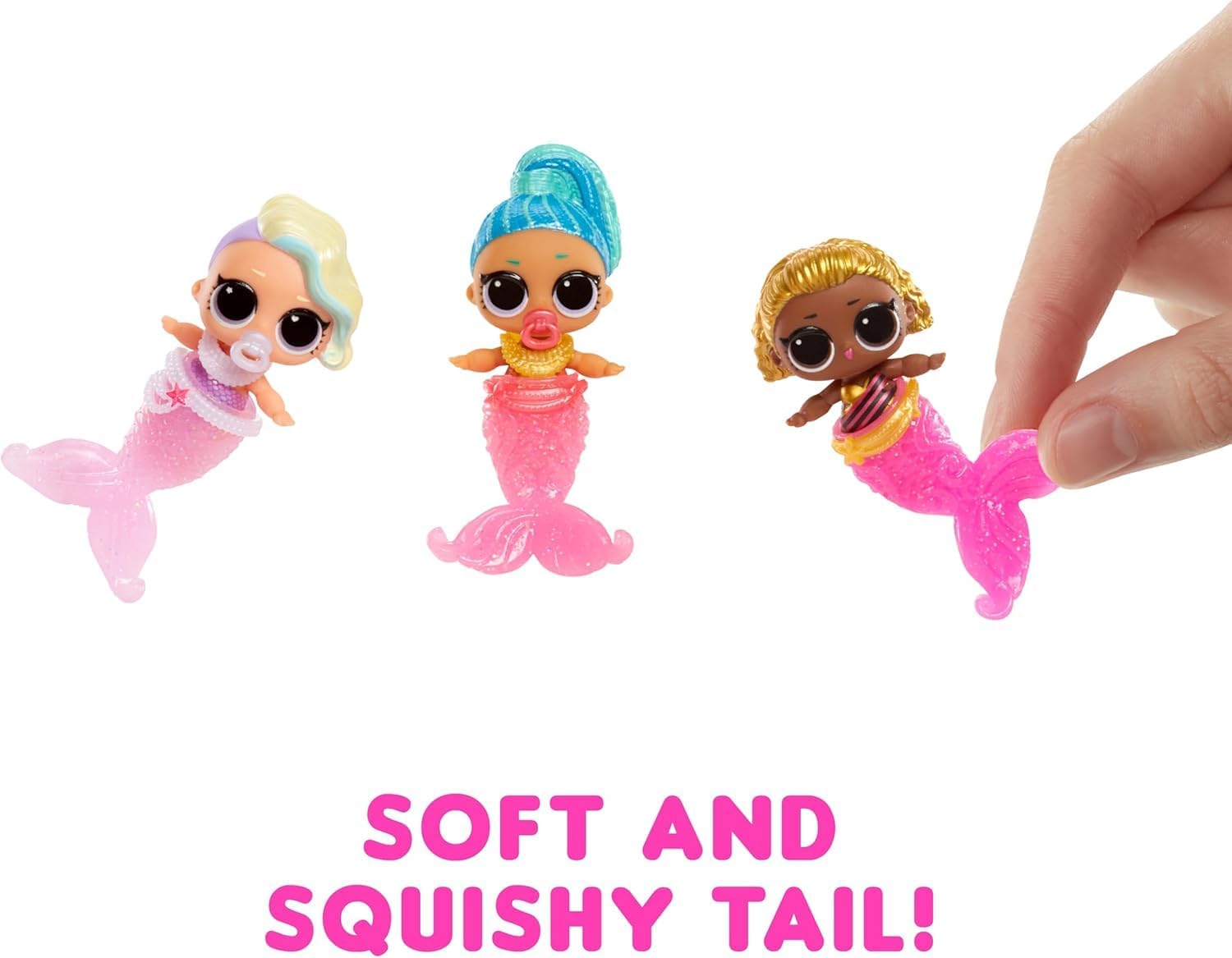 L.O.L. Surprise! Mermaids Baby Sisters - Colour-Changing Tails, 8 Random Dolls 6