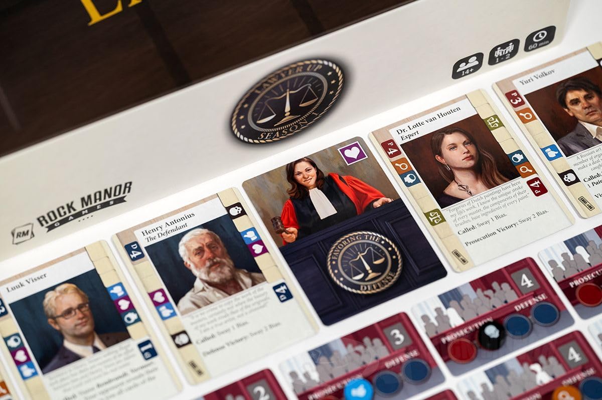ROCK MANOR GAMES Lawyer Up: Season 1 Card Game 5