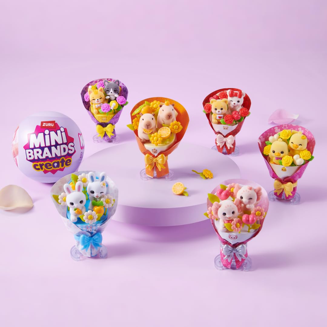 Mini Brands Kawaii Bouquet Capsule Series 1 - Collectible Miniatures (2 Pack) 7