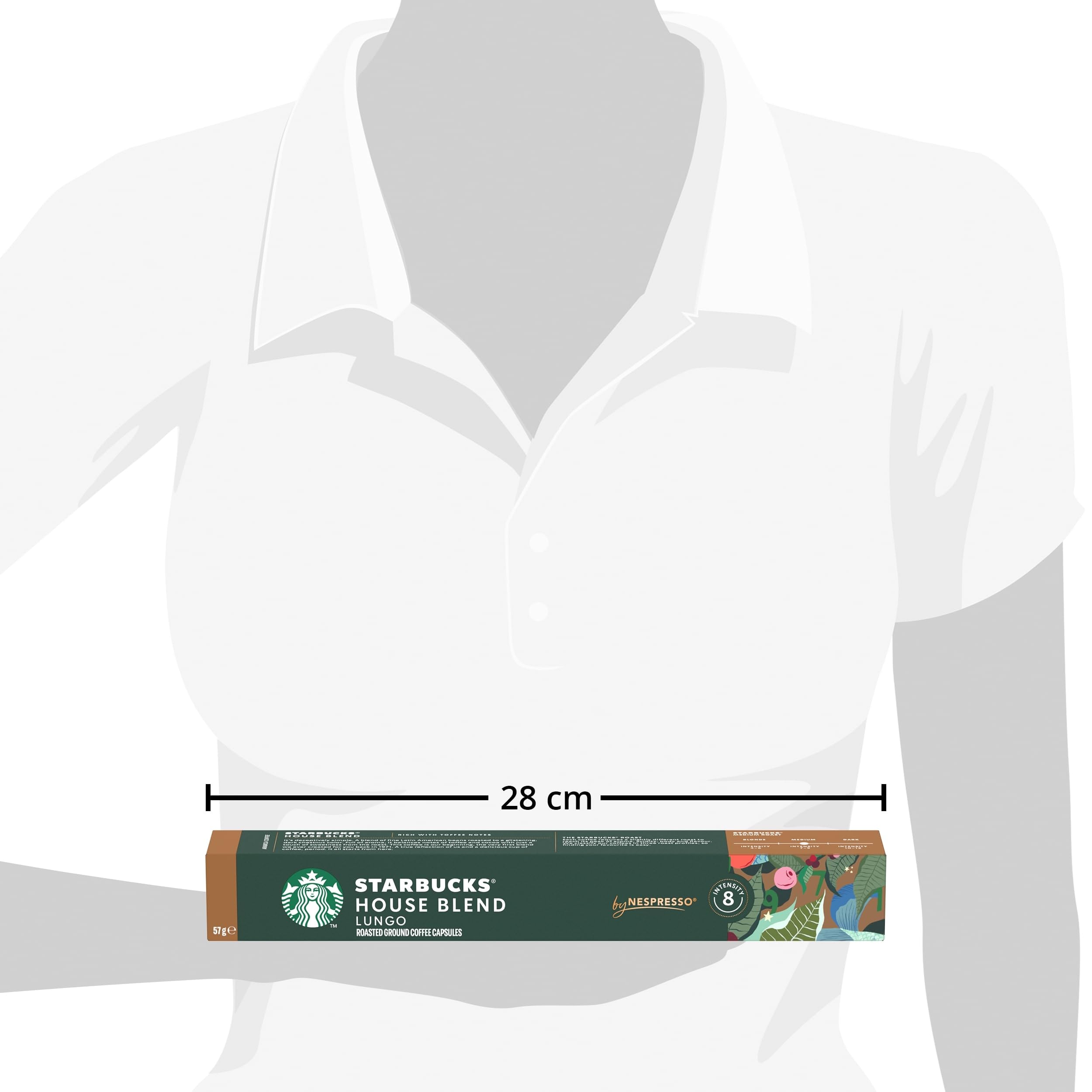 STARBUCKS Coffee Shop Classics - House Blend Pack by Nespresso, 100 Capsules 3