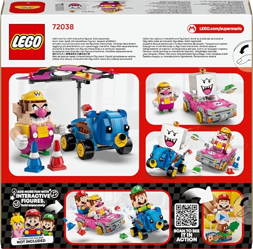 LEGO Super Mario: Mario Kart – Wario & King Boo Playset - 512-Piece Building Toy for Ages 8+ 13
