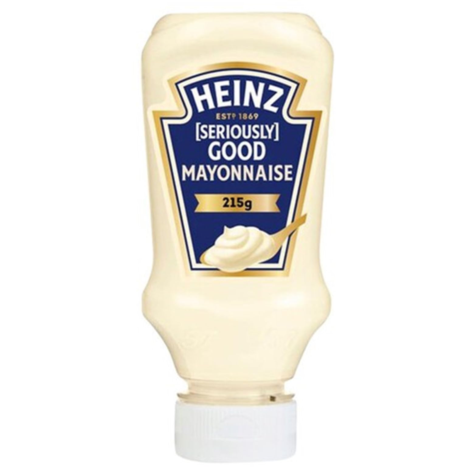 Heinz Light Mayonnaise 230g - 60% Less Fat, Creamy Mayonnaise with Free Range Eggs