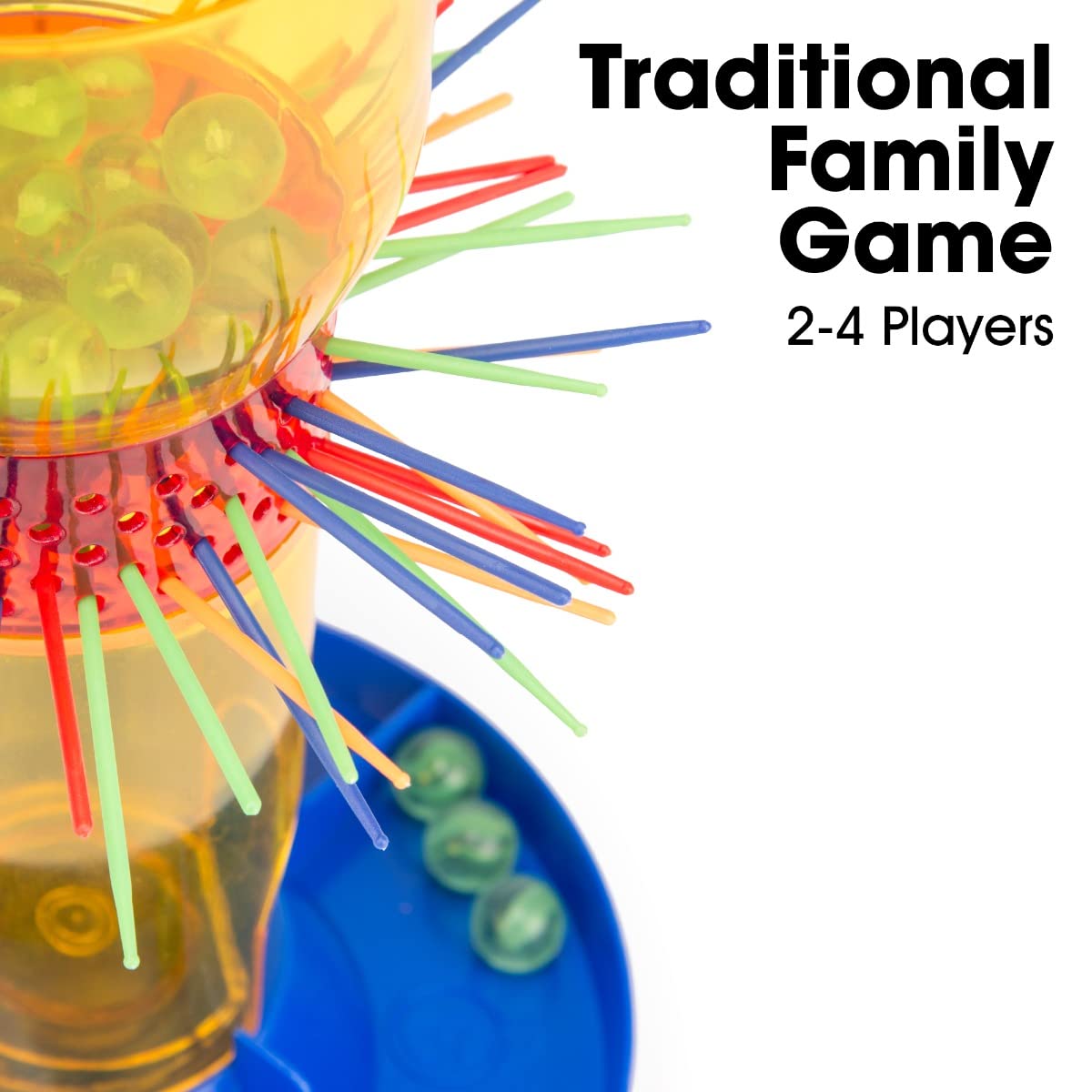 Toyrific Marble Mayhem Classic Family Board Game for 2-4 Players with 30 Marbles 9