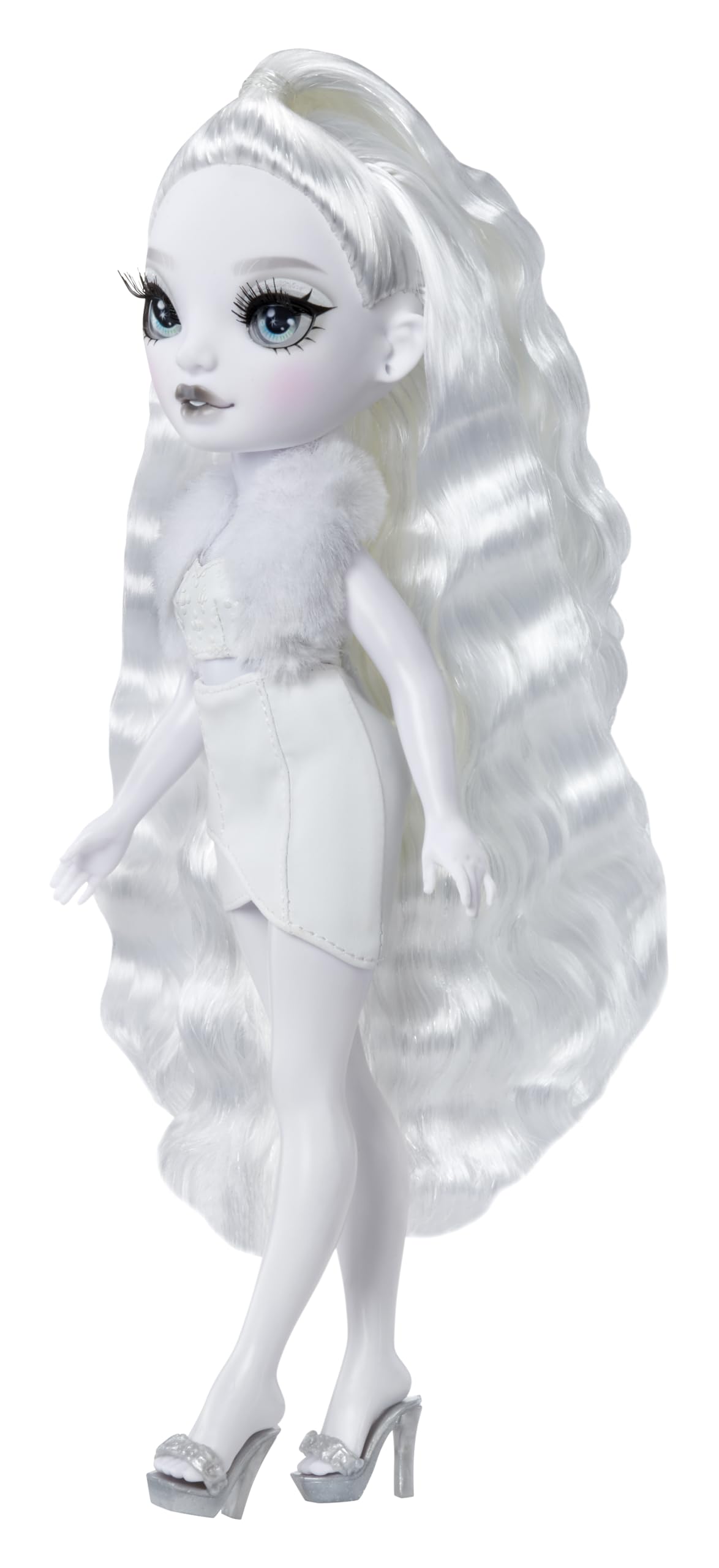Rainbow High Shadow High Natasha Zima - 28cm Grayscale Fashion Doll with White Hair, Outfit, Shoes & Handbag 5