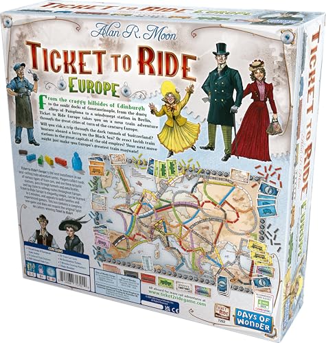 Days of Wonder Ticket to Ride Europa Brettspiel
