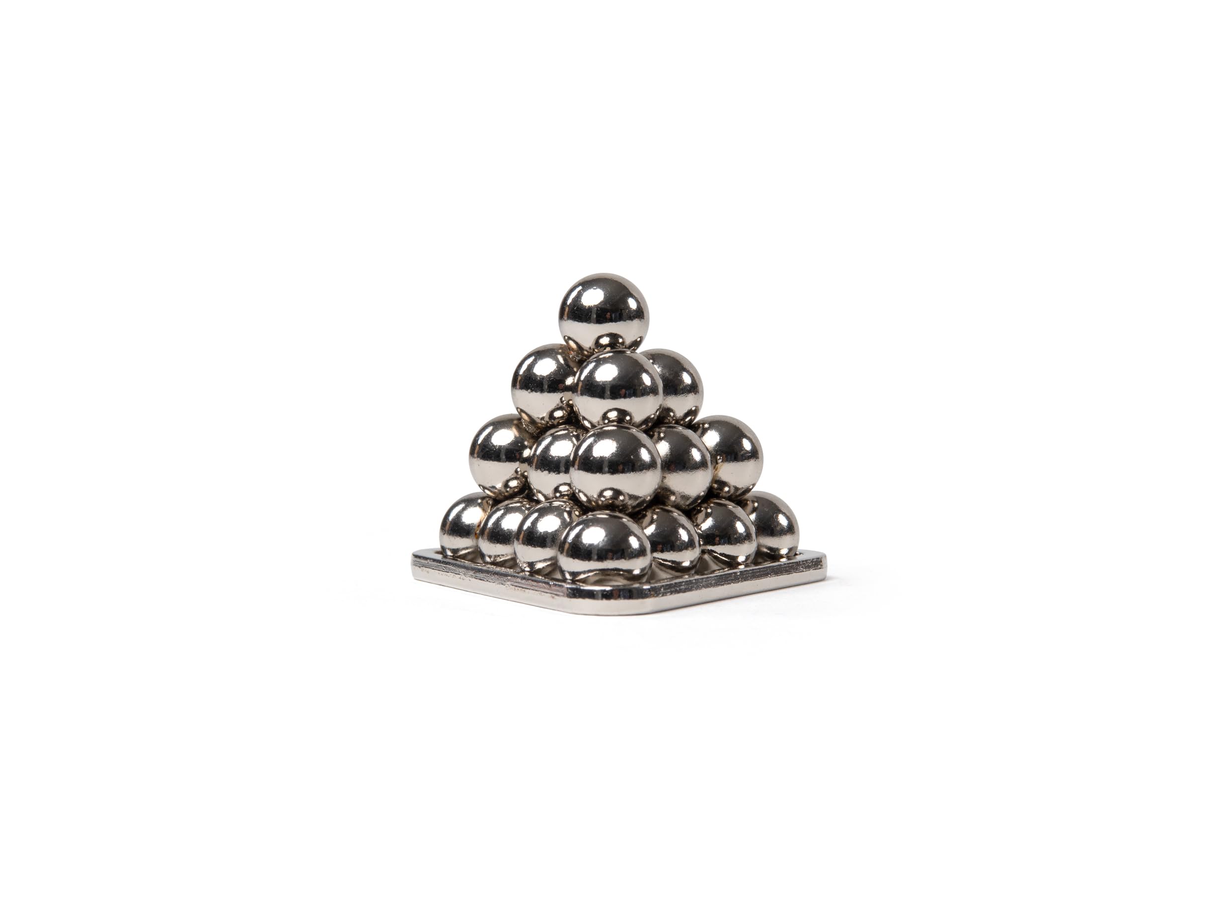 Recent Toys Alchemist Puzzle - Nickel Metal Brain Teaser for Adults | Grey | RT5209
