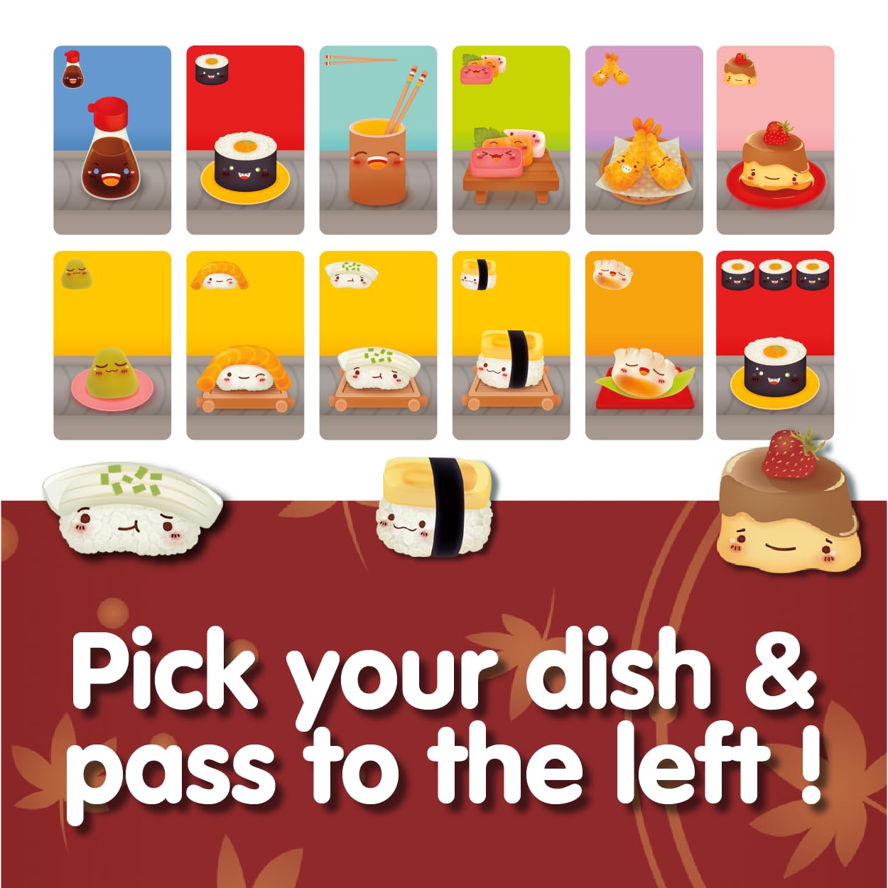 Gamewright Sushi Go Card Game 5