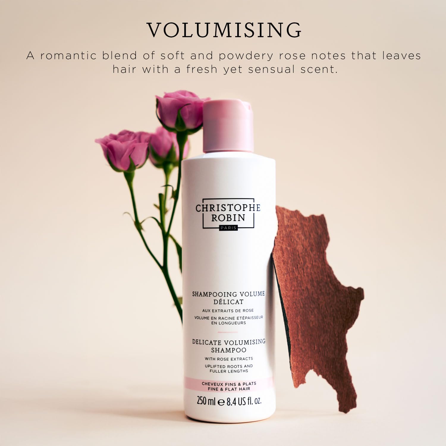 Christophe Robin Delicate Volumising Conditioner with Rose Extracts 200ml | For Fine Hair | Paraben Free 2